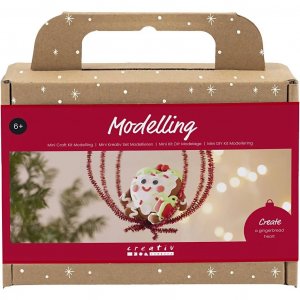 Mini DIY-kit - Modelleren van peperkoekhart Mini DIY-kit - Modelleren van peperkoekhart
