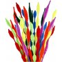 Pijpenrager - gemengde kleuren - vorm - 28 st