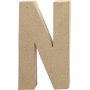 Kartonnen letter - N - 5 cm