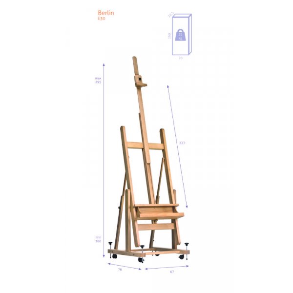 Schildersezel - Studio H-Frame N30 - Berlijn