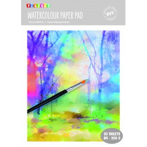 Aquarelblok A4 - 20 vellen Aquarelblok A4 - 20 vellen