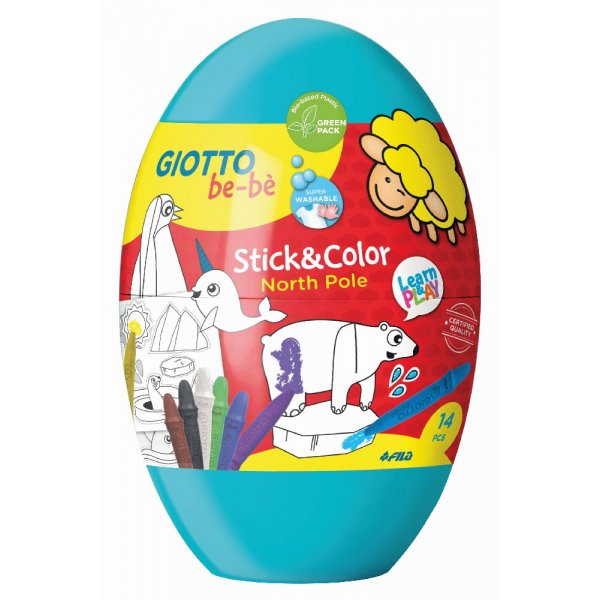 Giotto be-b craft - Plakken en kleuren